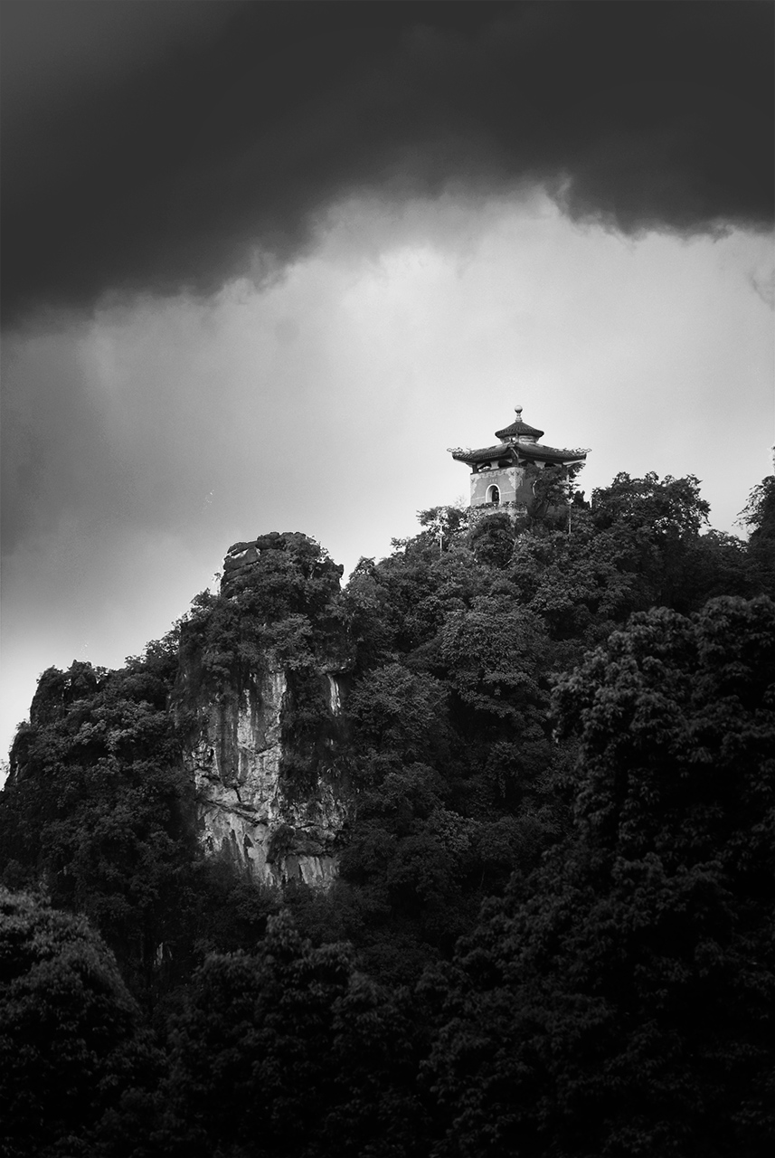 Lonely pagoda in YangShuo, China.